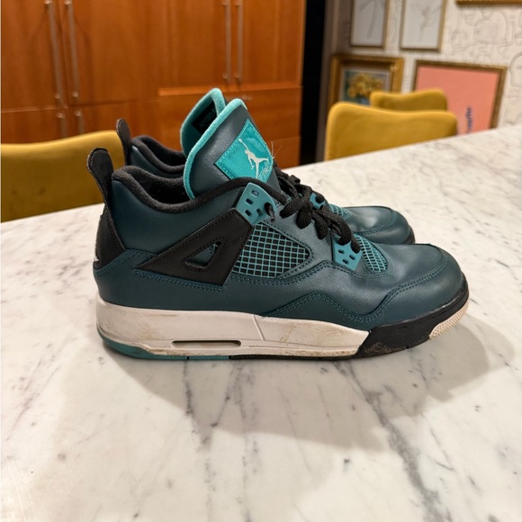 Nike Other - Nike Air Jordan 4 Retro 30th Teal Size 7Y